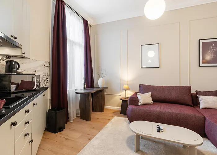 1 Bdr Chic Velvet & Marble Bp Jewel Apartmán *